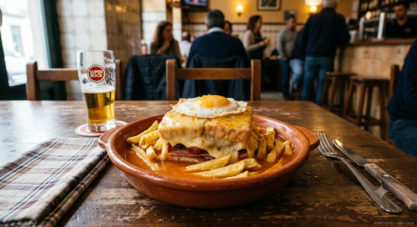 Francesinha-Sandwich aus Porto