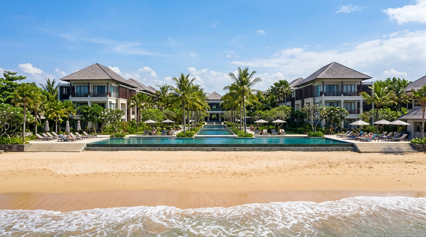 Wasserbungalows und Lagune auf den Malediven
