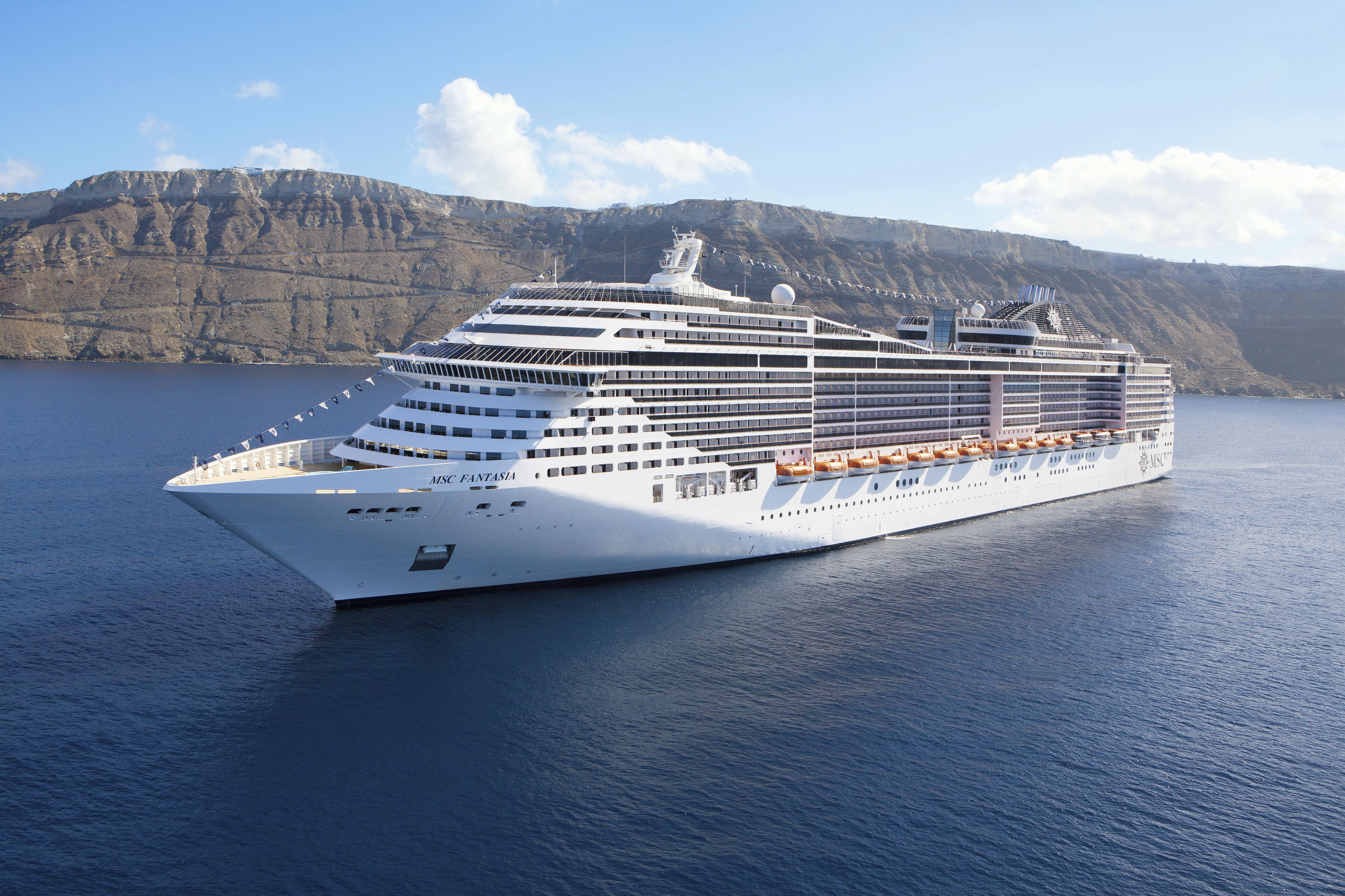 MSC Fantasia auf Kreuzfahrt
