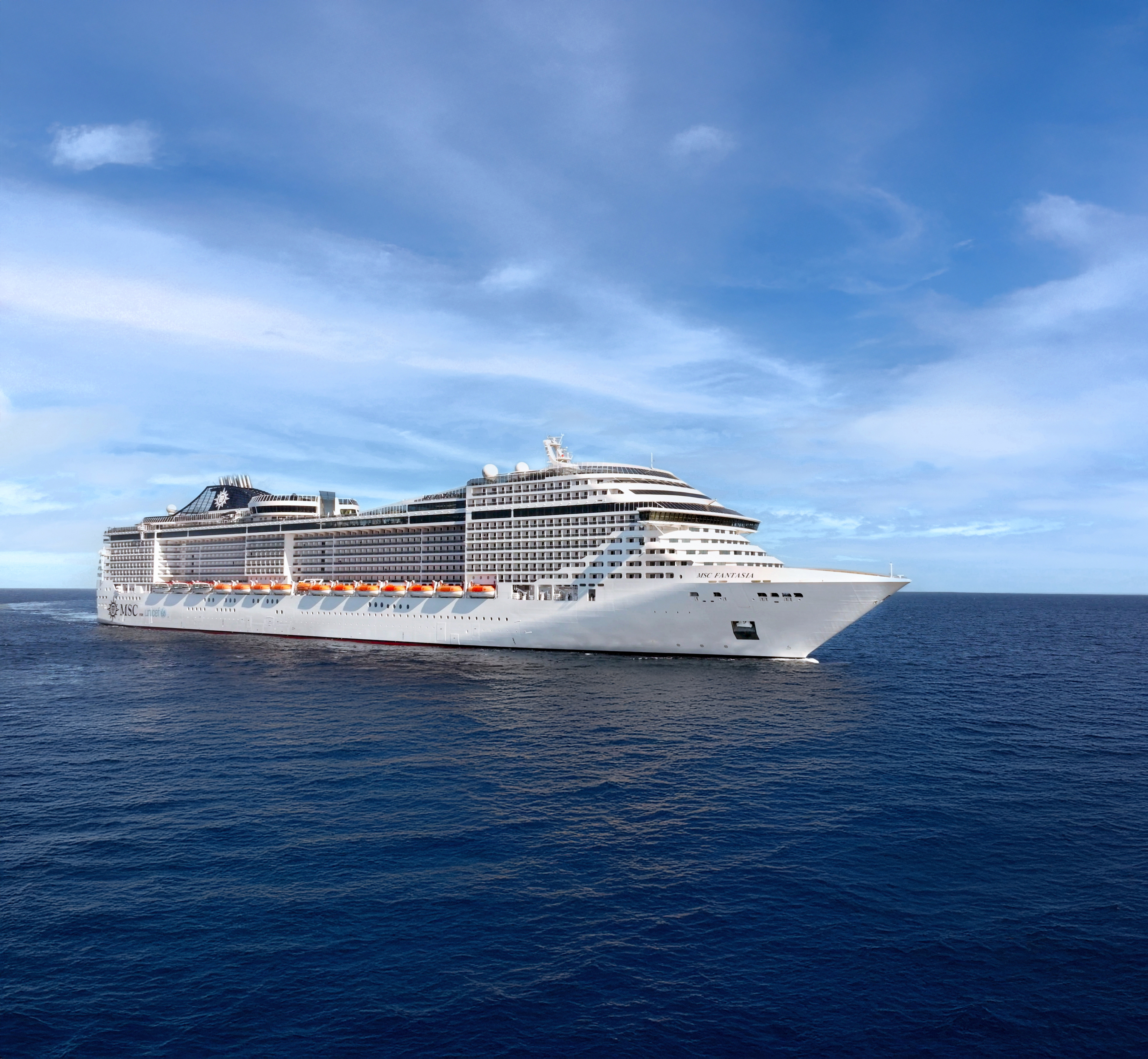 MSC Fantasia auf Kreuzfahrt