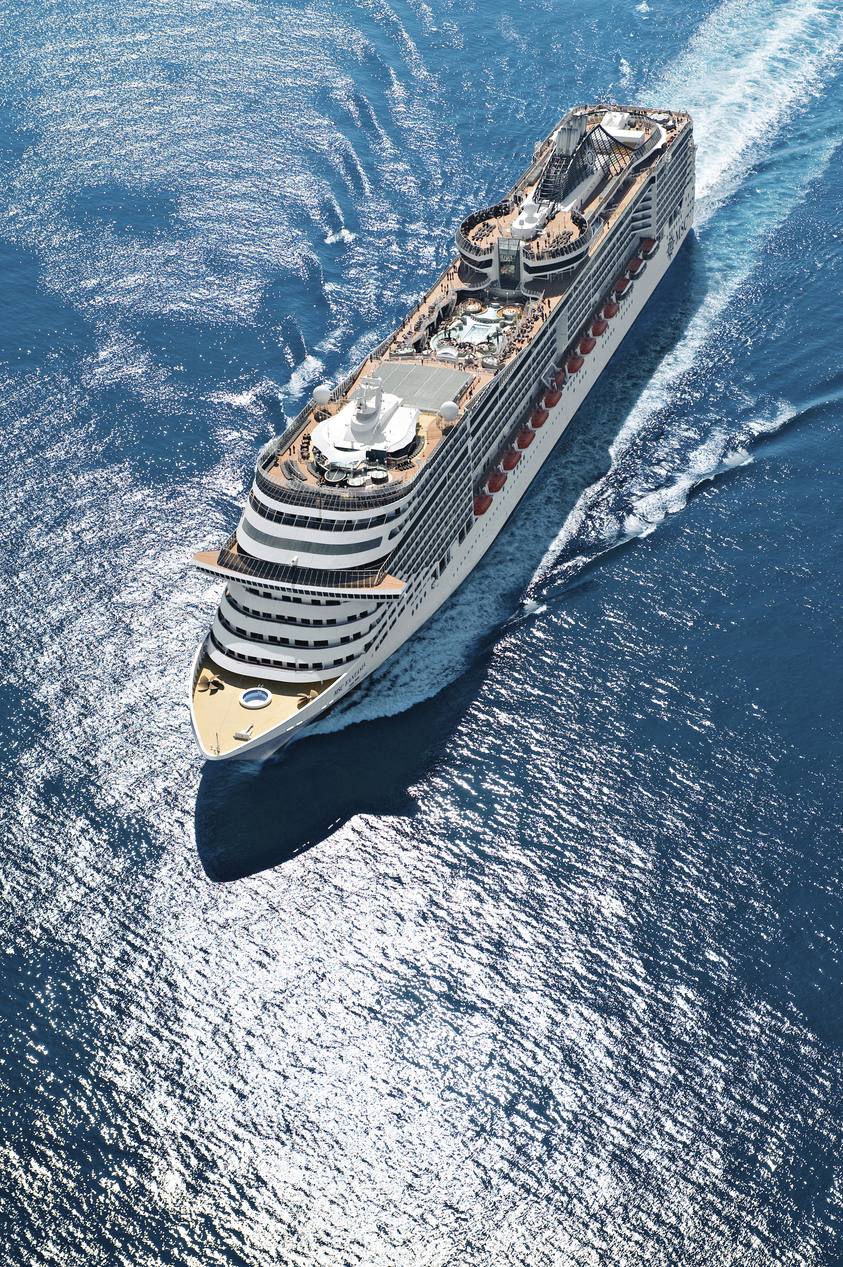 MSC Fantasia auf Kreuzfahrt
