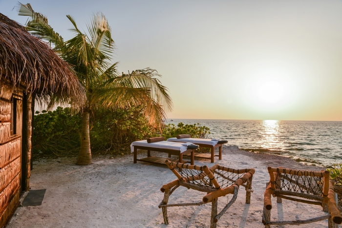 Entspannung und Wellness in tropischer Umgebung