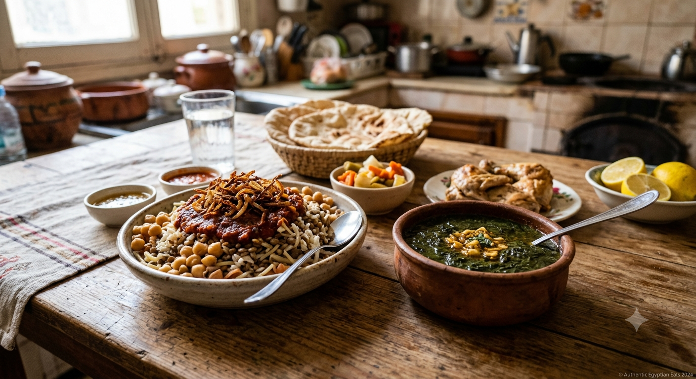 Ägyptisches Nationalgericht Kushari